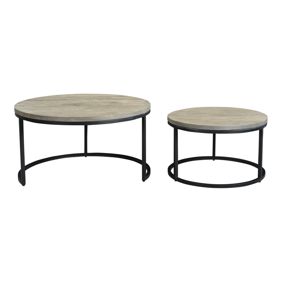 Moe's Home Drey Coffee Table in Grey (17' x 31.5' x 31.5') - BV-1011-15