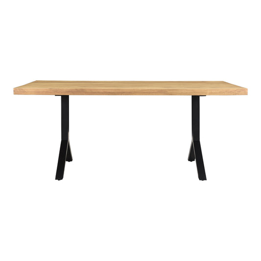 Moe's Home Trix Dining Table in Honey Oak (29.5" x 70" x 36") - BV-1018-24