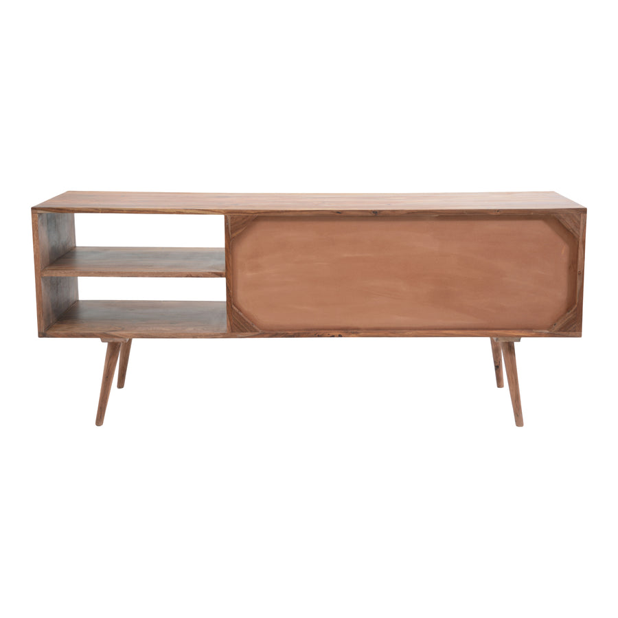 Moe's Home O2 Media Console in Natural (24' x 57.5' x 14') - BZ-1020-24