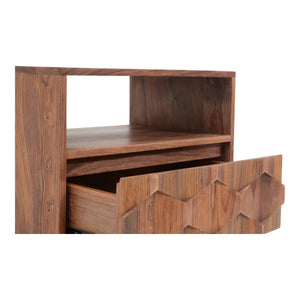 Moe's Home O2 Nightstand in Natural (22' x 22' x 16') - BZ-1022-24