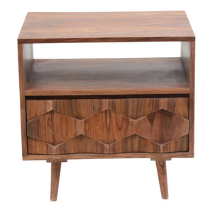 Moe's Home O2 Nightstand in Natural (22' x 22' x 16') - BZ-1022-24