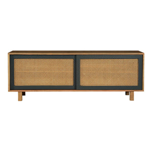 Moe's Home Ashton Media Console in Natural (19.5' x 55' x 14') - BZ-1066-24