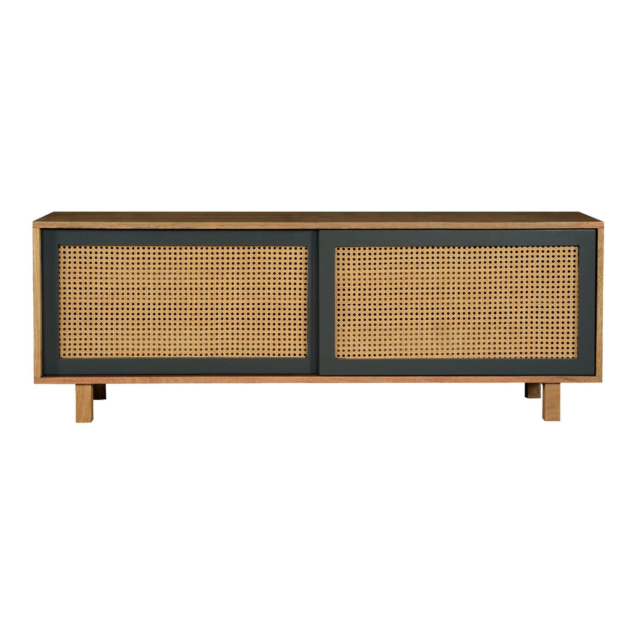 Moe's Home Ashton Media Console in Natural (19.5' x 55' x 14') - BZ-1066-24