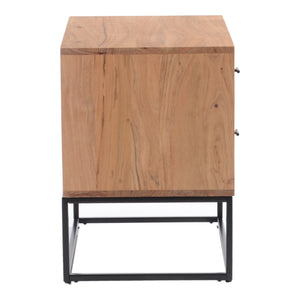 Moe's Home Atelier Nightstand in Natural (21.5' x 23.5' x 15.5') - BZ-1112-24