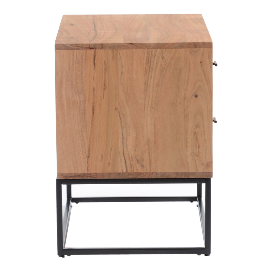 Moe's Home Atelier Nightstand in Natural (21.5' x 23.5' x 15.5') - BZ-1112-24