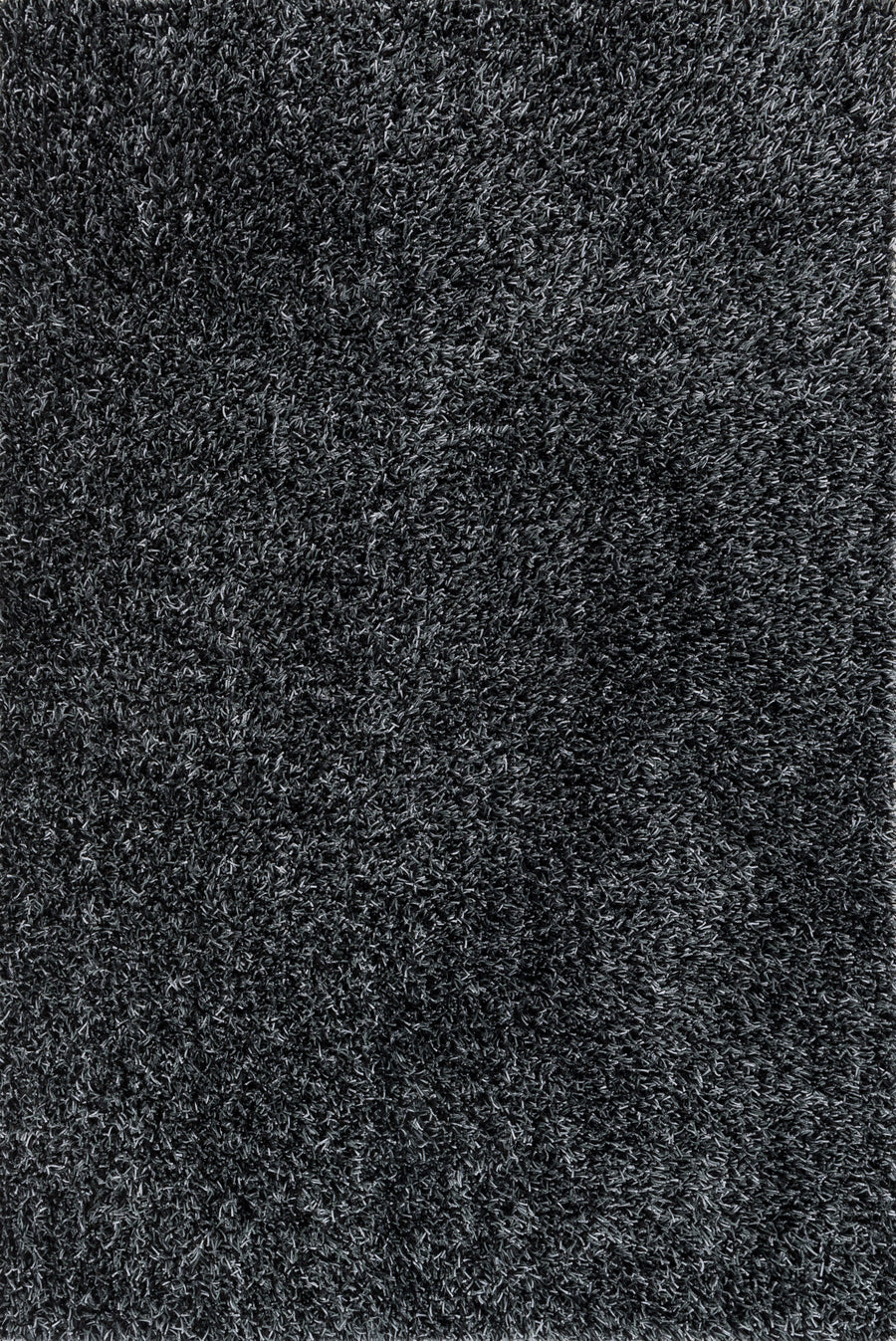 Carrera Shag Rug in Black & Slate