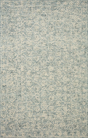 Cecelia Rug in Ocean & Ivory