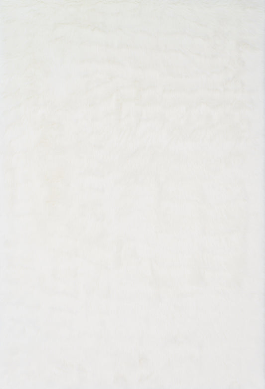 Danso Shag Rug in Ivory