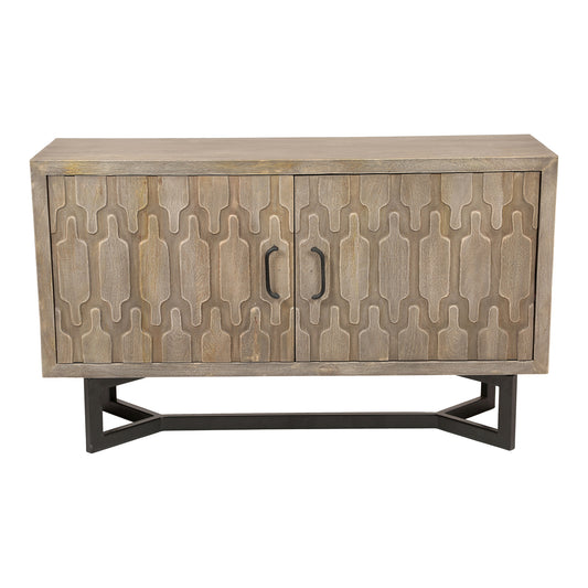 Moe's Home West Sideboard in Grey (29.5" x 51" x 16") - DD-1011-29