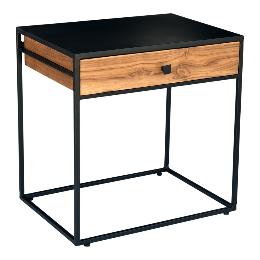 Moe's Home Mayna End Table in Black (19' x 19' x 14') - DR-1329-02