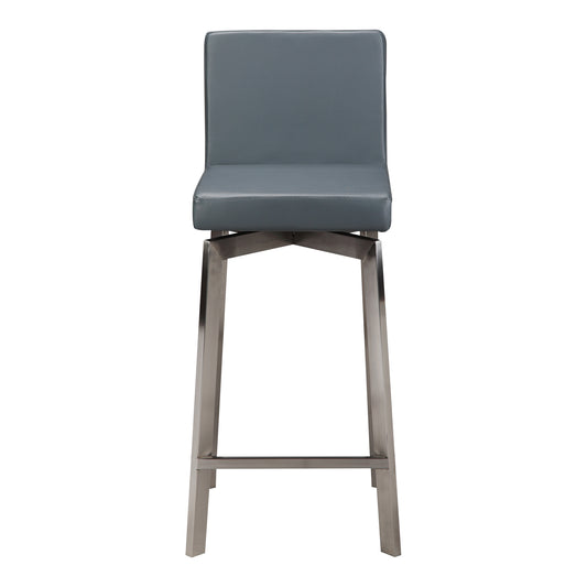 Moe's Home Giro Bar Stool in Grey (42" x 17.5" x 16") - EH-1038-25