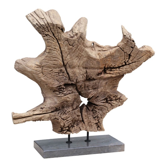 Moe's Home Dax Sculpture in Natural (28" x 18" x 8") - EI-1049-24