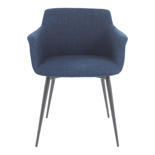 Moe's Home Ronda Dining Chair in Blue (30" x 24" x 22.5") - EJ-1016-26