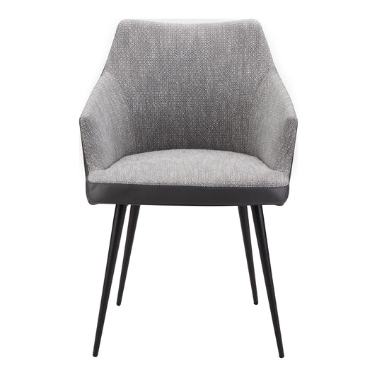 Moe's Home Beckett Dining Chair in Grey (31" x 21.5" x 22.5") - EJ-1027-15