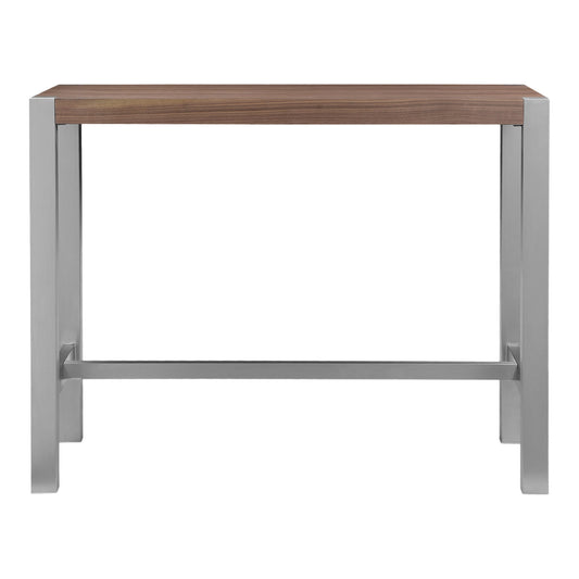 Moe's Home Riva Counter Table in Walnut (36" x 47" x 24") - ER-1079-03