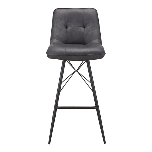 Moe's Home Morrison Bar Stool in Grey (40" x 18.5" x 22") - ER-2031-15
