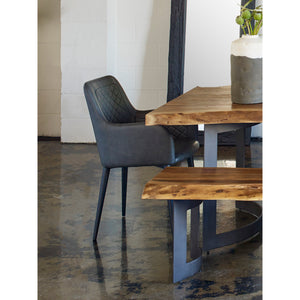 Moe's Home Cantata Dining Chair in Black (34.6' x 22' x 23') - ER-2040-02