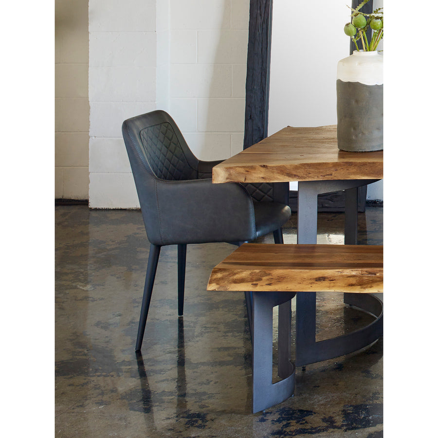 Moe's Home Cantata Dining Chair in Black (34.6' x 22' x 23') - ER-2040-02