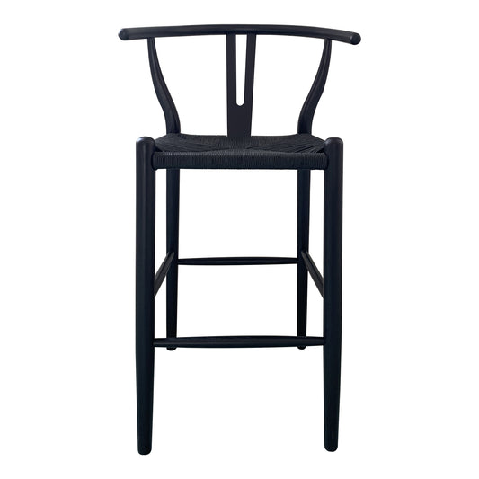 Moe's Home Ventana Bar Stool in Black (41" x 17.3" x 20") - FG-1017-02
