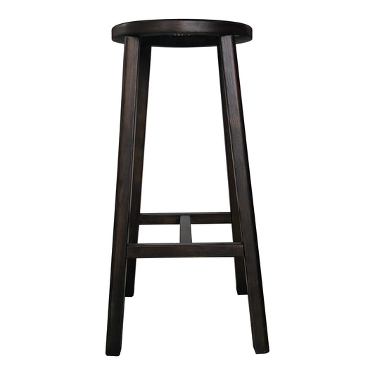 Moe's Home Mcguire Bar Stool in Dark Brown (30" x 14" x 14") - FG-1025-02