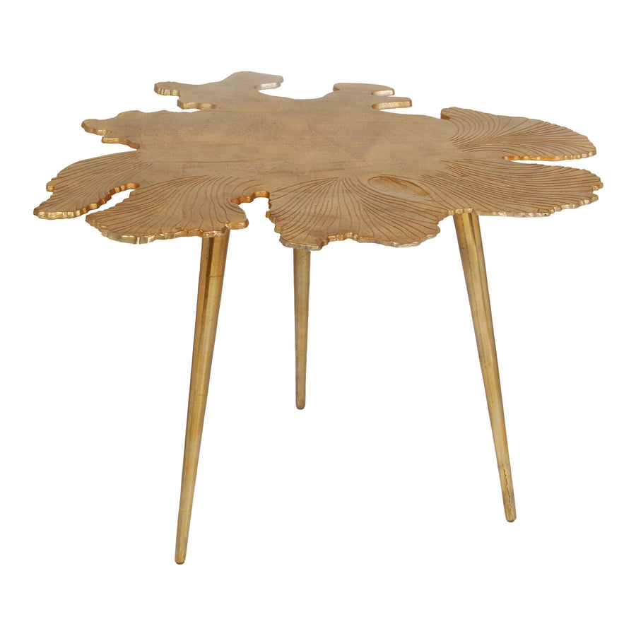 Moe's Home Amoeba Accent Table in Gold (20' x 28' x 24') - FI-1006-32