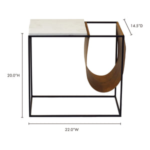 Moe's Home Cave Accent Table in Multicolor (20' x 22' x 14.5') - FI-1078-37