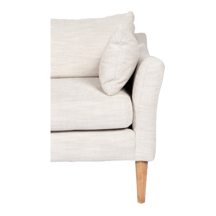 Moe's Home Calista Sofa in Grey (27.5' x 82.5' x 34.5') - FN-1034-34