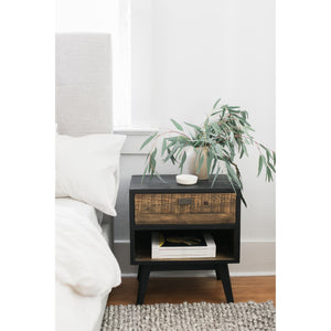Moe's Home Nova Nightstand in Black (22' x 20' x 16') - FR-1002-02