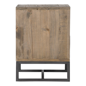 Moe's Home Elena Nightstand in Brown (22' x 26' x 16') - FR-1013-21
