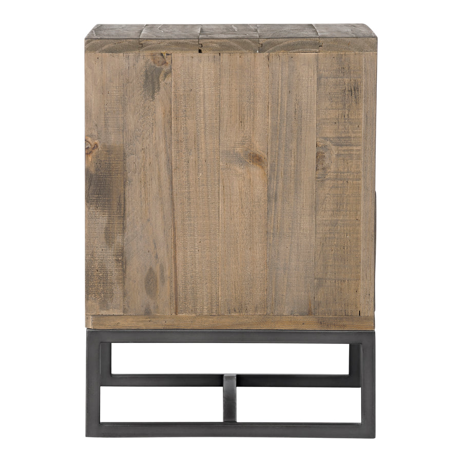 Moe's Home Elena Nightstand in Brown (22' x 26' x 16') - FR-1013-21
