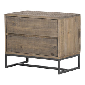 Moe's Home Elena Nightstand in Brown (22' x 26' x 16') - FR-1013-21