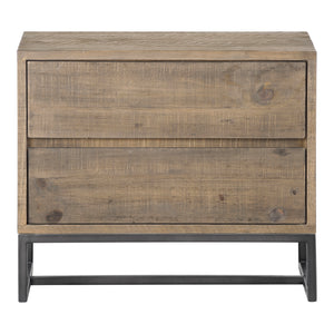 Moe's Home Elena Nightstand in Brown (22' x 26' x 16') - FR-1013-21