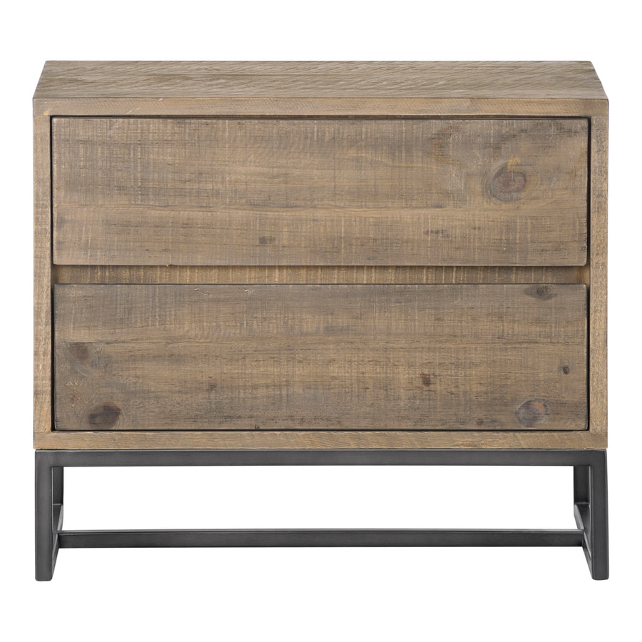 Moe's Home Elena Nightstand in Brown (22' x 26' x 16') - FR-1013-21