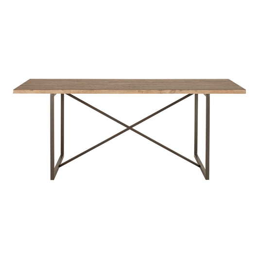 Moe's Home Sierra Dining Table in Brown (30" x 75" x 35.5") - FR-1017-23