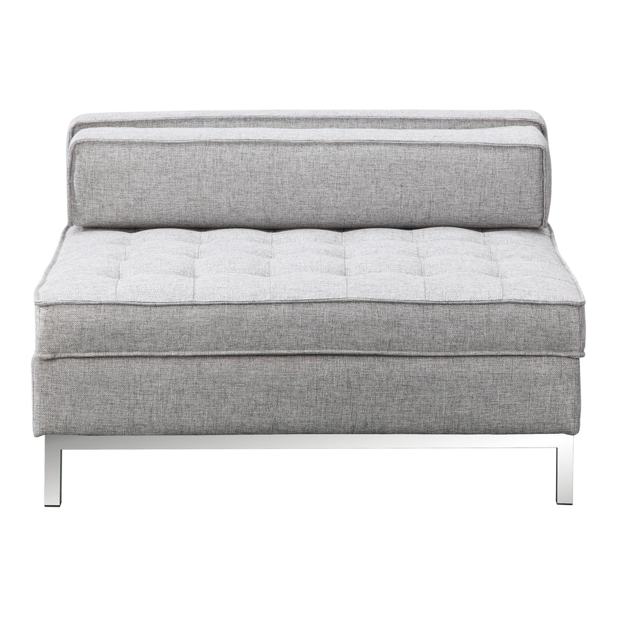 Moe's Home Covella Sectional in Grey (25' x 40' x 37') - FW-1003-29