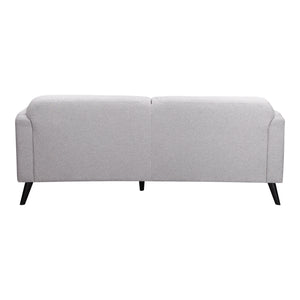Moe's Home Peppy Sofa in Grey (30.5' x 76' x 34.5') - FW-1006-15