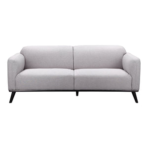 Moe's Home Peppy Sofa in Grey (30.5' x 76' x 34.5') - FW-1006-15