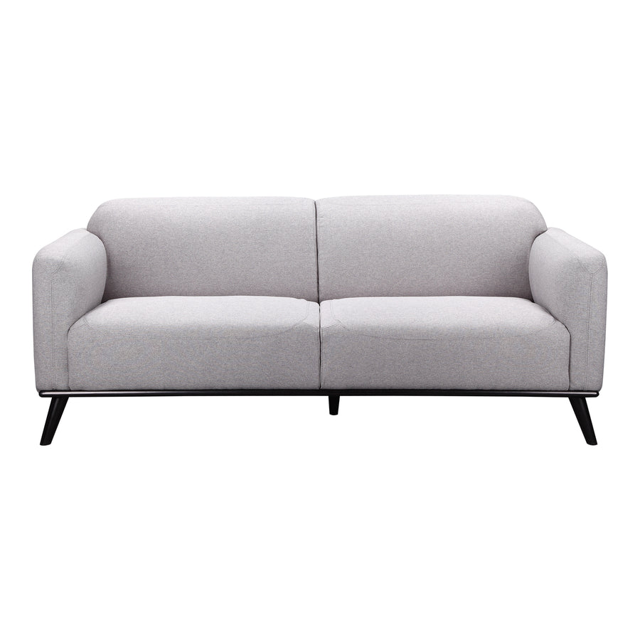 Moe's Home Peppy Sofa in Grey (30.5' x 76' x 34.5') - FW-1006-15