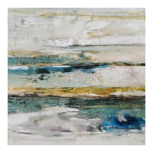 Moe's Home Aura Painting in Multicolor (39.5" x 39.5" x 1.5") - FX-1107-37