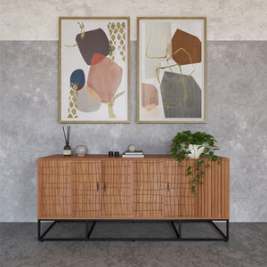 Moe's Home Speculate Painting in Multicolor (47' x 1.5' x 31') - FX-1248-37