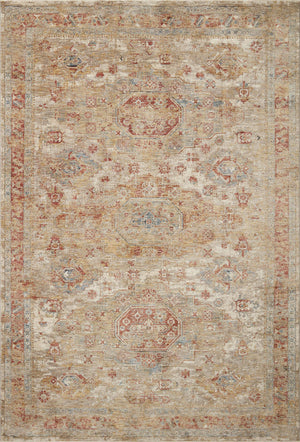 Gaia Rug in Gold & Taupe