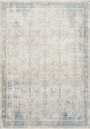 Gemma Rug in Sky & Ivory