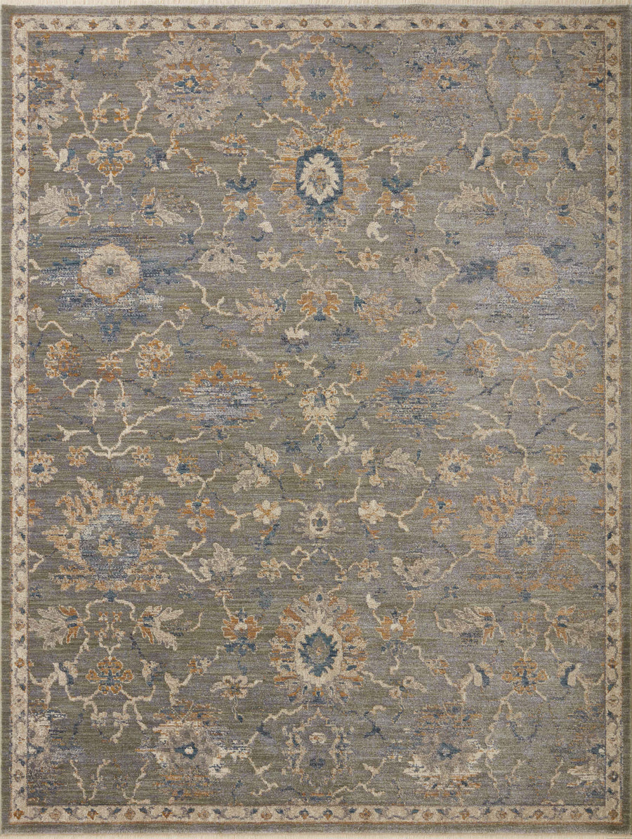 Giada Rug in Sage & Gold