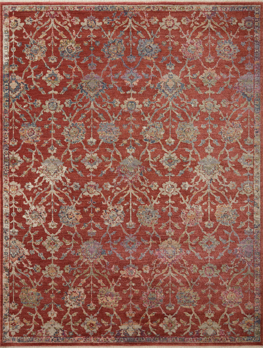 Giada Rug in Red & Multi