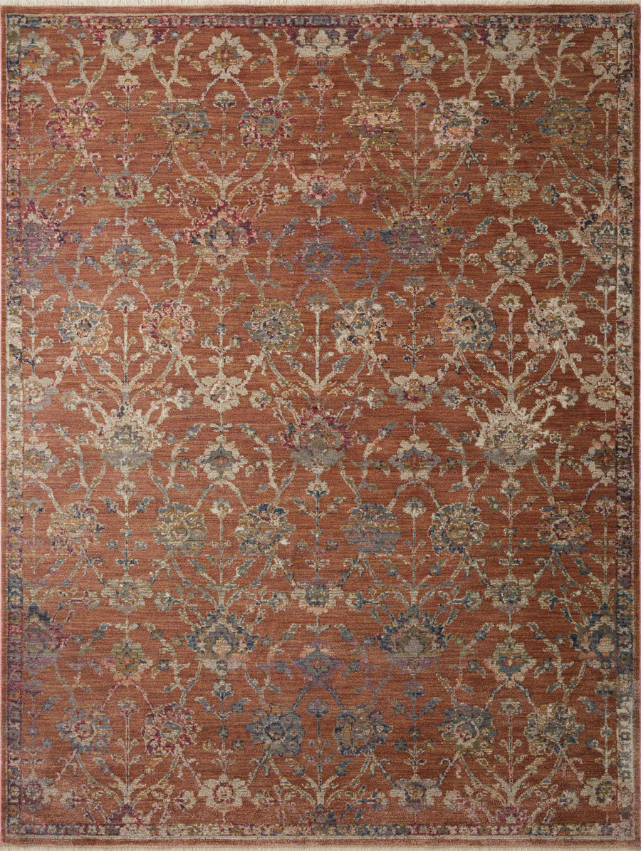 Giada Rug in Terracotta & Multi