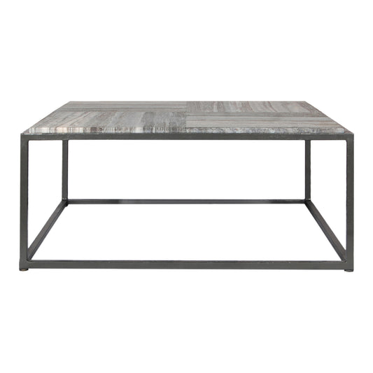 Moe's Home Winslow Coffee Table in Grey (16" x 35" x 35") - GK-1002-15