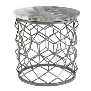 Moe's Home Mythos End Table in Grey (22' x 22' x 22') - GK-1010-15