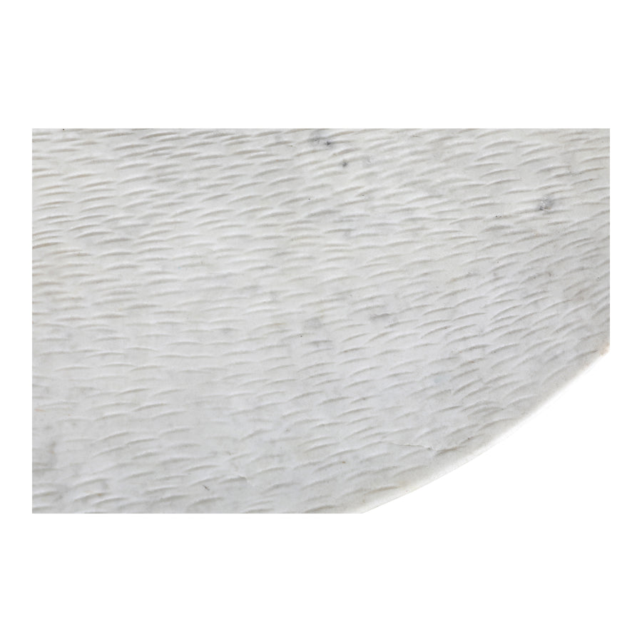 Moe's Home Chloe Coffee Table in White (15' x 48' x 48') - GK-1110-18