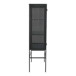 Moe's Home Isandros Storage Cabinet in Black (71' x 40' x 18') - GK-1117-02