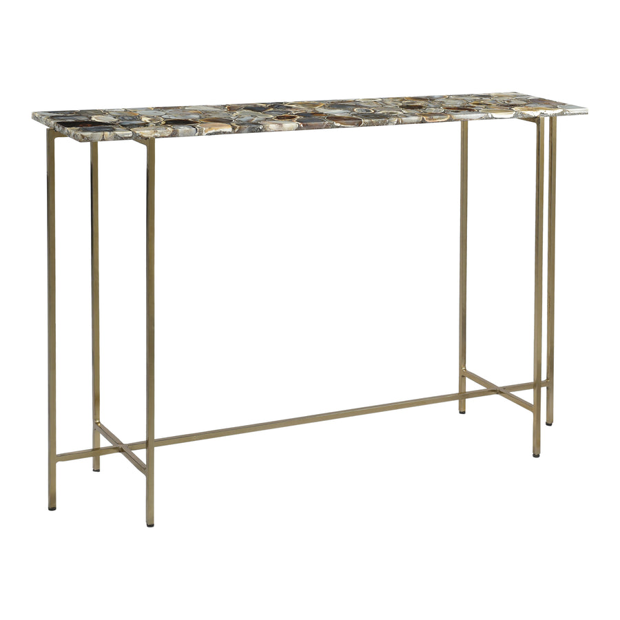 Moe's Home Agate Console Table in Multicolor (30' x 47' x 11.5') - GZ-1006-37